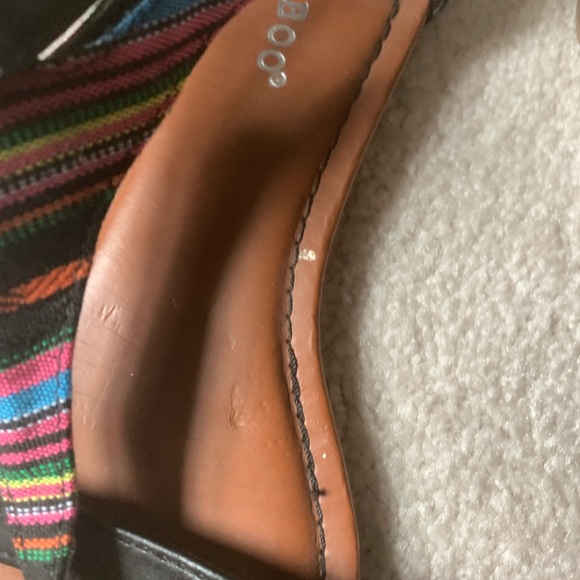 Striped sandals with buckle detail💓🖤💙 - Picture 5 of 8